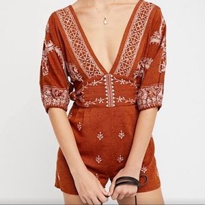Free People Azalia Romper